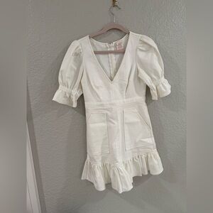 Cinq a sept mini denim dress